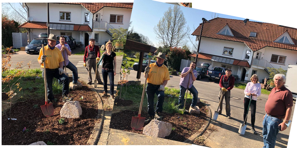 Gruppenbild Pflanzaktion